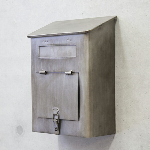 ポスト 郵便受け ポスト 郵便ポスト 鉄製ポスト 鉄 ポスト 郵便受け 置き型ポスト 郵便ポスト インダストリアルメタル ポストボックス ブルックリンテイスト