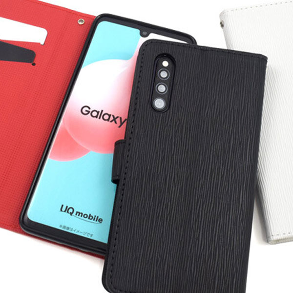 樂天商城 - Galaxy A41 手帳 SC-41A au SCV48 耐衝撃 衝撃吸収 ギャラクシーA41 galaxya41 ケース ストラップホール付 カバー ドコモ docomo SC-41A/SCV48/UQ mobile用 ストレートレザーデザイン手帳型ケース
