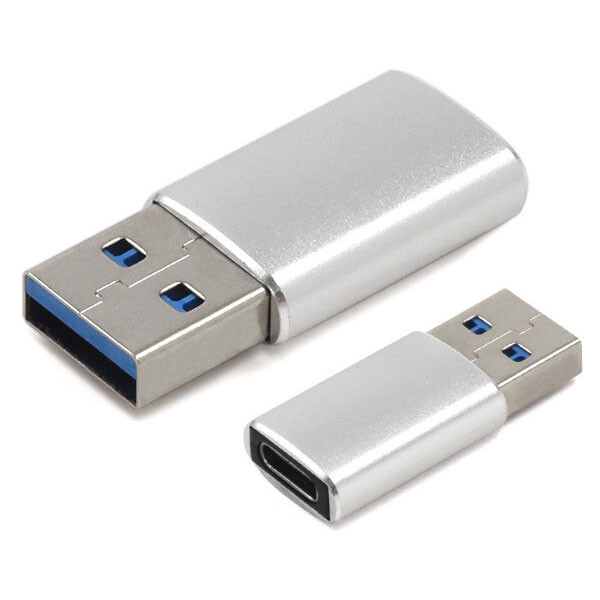 2個セット Type-C-USB-A USB3.0 充電 変換アダプタ USB-A規格 USB3.0 通信 充電 変換コネクター Nintendo Switch 任天堂 ニンテンドー スイッチ usb-c データ転送 通信 ソニー タイプA スマホ 携帯充電器 スマホ充電器