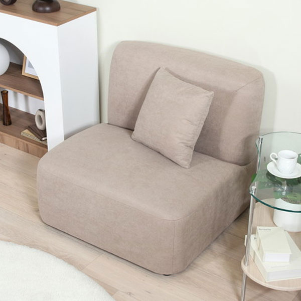 1人掛けソファ 1人掛け|家具・インテリア 家具 収納用品 ソファー 椅子 ソファー 座椅子 ロータイプ ローソファ Chamill ローソファー 一人暮らし 韓国インテリア おしゃれ