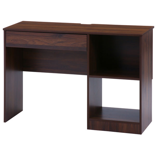 工具不要 片袖デスク テレワーク デスク パソコンデスク 学習机 PCデスク 幅110cm ラック付きデスク 収納 机 オフィスデスク ワークデスク ゲーミングデスク 在宅勤務 [2]