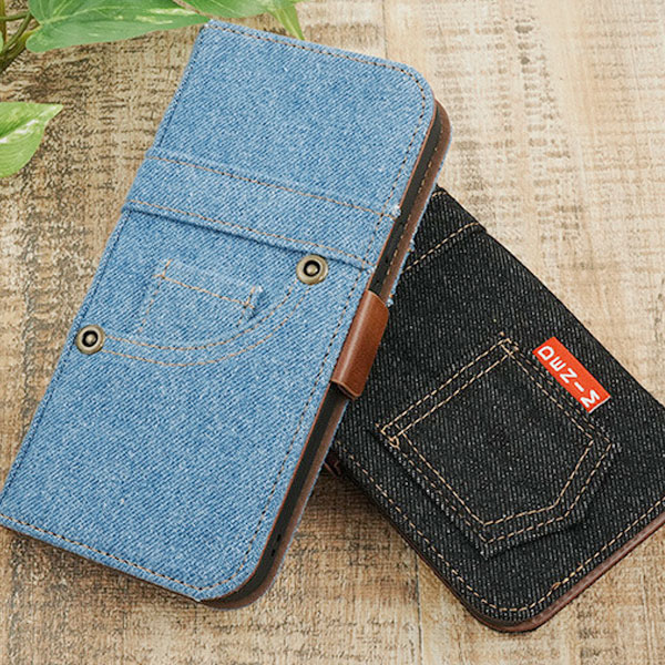 樂天商城 - arrows We2 ケース カバー 手帳型ケース スマホケース スマホカバー 保護 手帳 ストラップホール 無地 シンプルケース スマホ シンプル アローズ ウィー2 F-52E FCG02 docomo ドコモ au ジーンズデザイン デニムデザイン