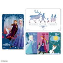 ICカードステッカー ディズニー アナと雪の女王 フェイス Suica PASMO パスモ ICOCA TOICA Edy nanaco シール デコ 個人情報保護 貼り直し簡単 通勤 通学 キャラ かわいい おしゃれ 送料無料 ディズニー映画 アナ エルサ オラフ
