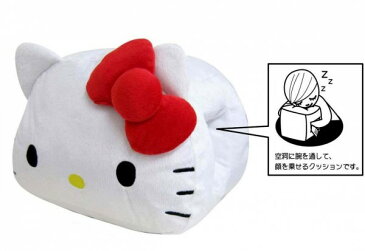 Hello Kitty　ハローキティ ハンドクッション 小枕 デスクピロー ディスクピロー お昼寝 お昼寝まくら お昼寝枕 枕 まくら マクラ ピロー うつぶせ うつ伏せ うつぶせ用枕 うつ伏せまくら キティ【P20Aug16】