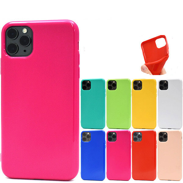 iPhone 11 Pro Max ケース ソフトケース iphone ケース iPhone 11 ProMax カラーソフトケース カバー アイフォンケース ソフトカバー シンプルケース アイフォン11 Pro Max おしゃれ かわいい ジャケット ソフトカバー