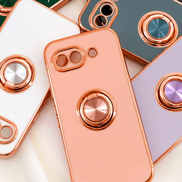 Rakuten - Google Pixel 10a スマホリング付 GooglePixel 10a メタリック バンパー ソフトケース 耐衝撃 グーグルピクセル 10A スマホケース ソフトカラーケース ジャケット スマホカバー おしゃれ かわいい カバー ケース スマホリング
