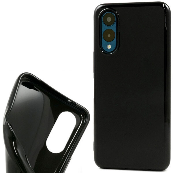 樂天商城 - arrows We2 ケース カバー ソフト スマホケース スマホカバー 保護 ストラップホール 無地 シンプルケース スマホ シンプル アローズ ウィー2 F-52E FCG02 docomo ドコモ au ブラックケース