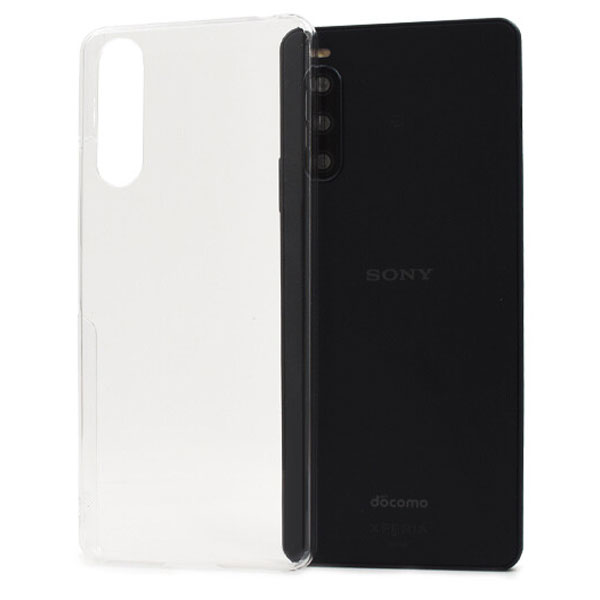 Rakuten - Xperia 10 IV ハード クリアケース SO-52C/SOG07/A202SO/UQ mobile/XQ-CC44 ケース ハードタイプ エクスペリア 10 マーク4 docomo au softbank おしゃれ スマホケース スマホカバー ストラップホール付き クリア 透明