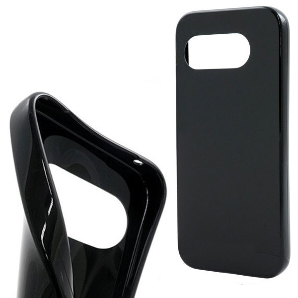 Google Pixel 9a 衝撃 ブラックケース GooglePixel 9a 透明 ソフトケース グーグルピクセル 9A スマホケース ソフト ケース ジャケット スマホカバー ソフトカバー おしゃれ かわいい カバー au