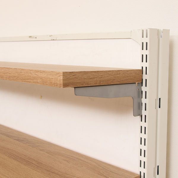 什器用棚板 2枚 90x20 棚受け2枚付 NA インテリア エクステリア 内装 おしゃれ 新生活 一人暮らし 同棲 収納 収納ボックス 陳列棚 金具付き