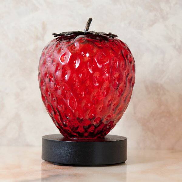 テーブルランプ ライト LEDランタン ストロベリー いちご テーブルスタンド 置照明 LED対応 室内用 ベッドサイドランプ 寝室 リビング 照明 レトロ クラシック アンティーク おしゃれ 送料無料 スタンドランプ ロワール