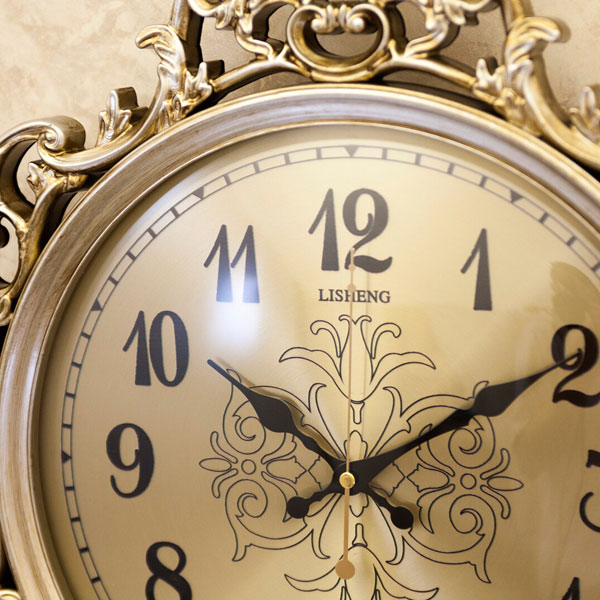 時計 おしゃれ かわいい デザインウォールクロック アンティーク デザイナーズクロック 無音連続秒針付 壁掛時計 デザインウォールクロック ビクトリアンパレス ウォールクロック ゴージャス 壁掛け 掛け時計 ペンデュラム ウォールクロック [3]