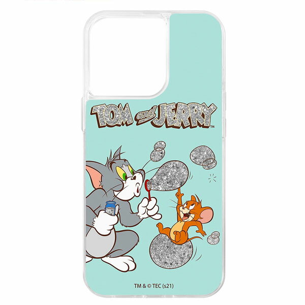 樂天商城 - iPhone 13 Pro ケース トムとジェリー スマホケース ラメ グリッターケース アイフォン13 Pro トム 耐衝撃 アイフォン ハイブリッドケース ジェリー シャボン玉 スマホ iphone 13Pro スマホカバー おしゃれ かわいい カバー キャラクター