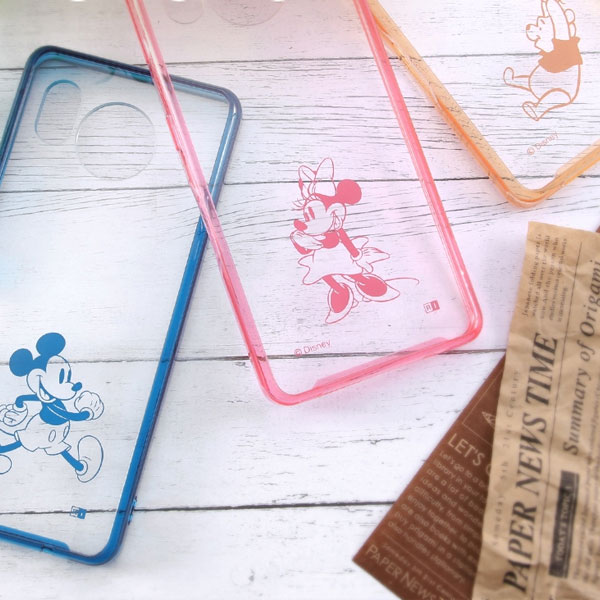 AQUOS sense7 SH-53C ディズニー SHG10 ハイブリッド ケース カバー ディズニーケース キャラクターグッズ ミッキー ミニー くまのプーさん アクオス スマホケース スマホカバー 送料無料 耐衝撃 ジャケット プーさん