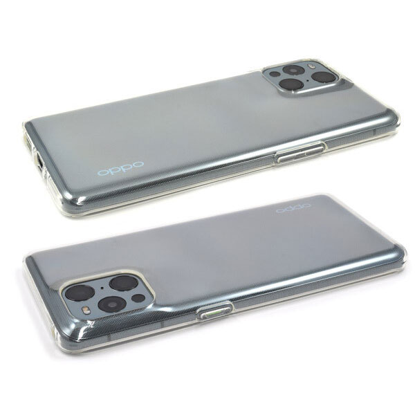樂天商城 - OPPO Find X3 Pro OPG03 クリアケース ソフトケース ケース スマホ カバー マイクロドット ソフト クリア おしゃれ かわいい スマホケース スマホカバー 透明 薄型 オッポ au SIMフリー