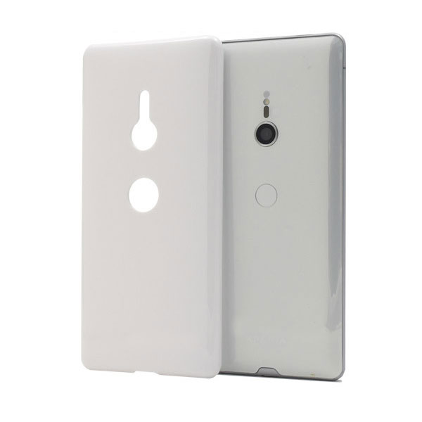 樂天商城 - Xperia XZ3 SO-01L/SOV39/801SO ハードケース ケース エクスペリア カバー シンプル おしゃれ ホワイトケース 白 衝撃吸収 保護