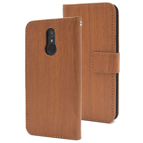 樂天商城 - LG style L-03K 手帳型 ケース カバー シンプル おしゃれ 衝撃吸収 保護 エルジースタイル 手帳 ウッドデザイン 手帳型 スマホケース スマホカバー