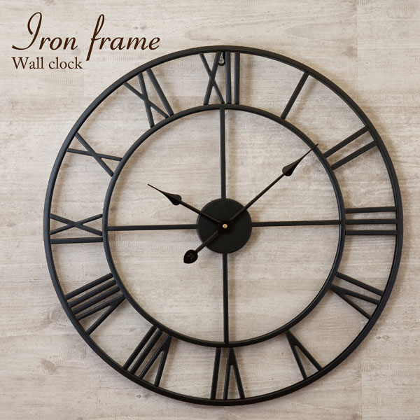 樂天商城 - 掛け時計 デコラティブ ウォールクロック Iron Frame 時計 デザインウォールクロック おしゃれ ポップ 掛け時計 時計 とけい クロック アンティーク調 北欧風 カラフル 壁面 ユニーク ギフト 店舗 カフェ Decorative