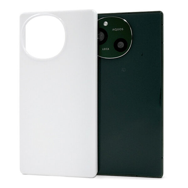 樂天商城 - AQUOS R9 ケース ハードケース AQUOSR9 SH-51E/A401SH/SH-M28 アクオスR9 白 ホワイト カバー スマホカバー ハードカバー スマホケース カバー 耐衝撃