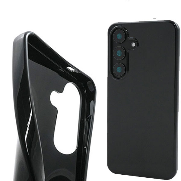 樂天商城 - Galaxy S25 ケース SC-51F/SCG31 tpu ケース ソフトケース Galaxy S25ケース ブラック 黒 Galaxy S25 カバー Samsung ギャラクシー S25 スマホケース おしゃれ かわいい 耐衝撃 スマホカバー