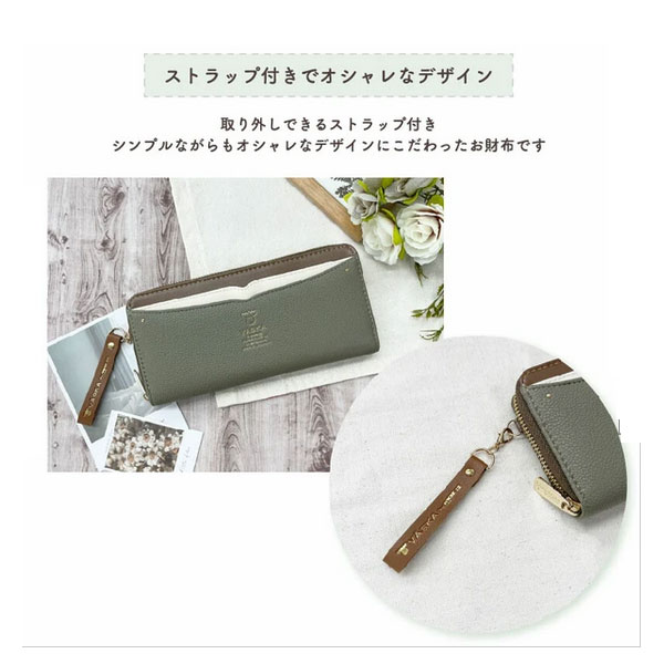 長財布 VASKA by moz ベスカバイモズ 送料無料 新品 ラウンドファスナー 長財布 シ...