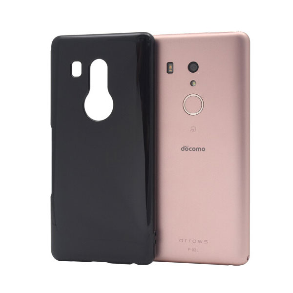 樂天商城 - arrows Be3 F-02L ハードブラックケース シンプル カバー 無地 アローズ ビー3 ハード スマホケース スマホカバー ハードケース