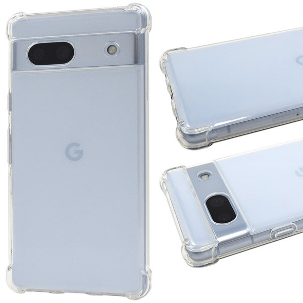 樂天商城 - Google Pixel 7a 耐衝撃 クリアケース tpu スタンダード カバー GooglePixel7a グーグルピクセル7a スマホケース スマホカバー ケース 携帯ケース 携帯カバー 透明 エアクッション アンドロイド au ドコモ TPU 耐衝撃 ソフトケース