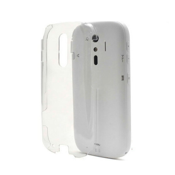Rakuten - らくらくスマートフォン 4 F-04J ケース カバー ハード クリアケース F04J らくらくフォン らくらくフォン4 F-04Jケース カバー 透明 クリアケース 送料無料 クリア 透明 シンプル