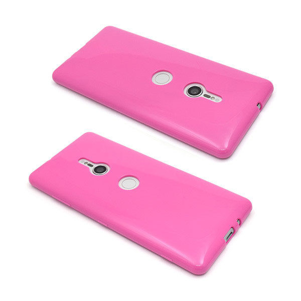 Xperia XZ3 SO-01L/SOV39/801SO ソフトケース ケース エクスペリア カバー シンプ...