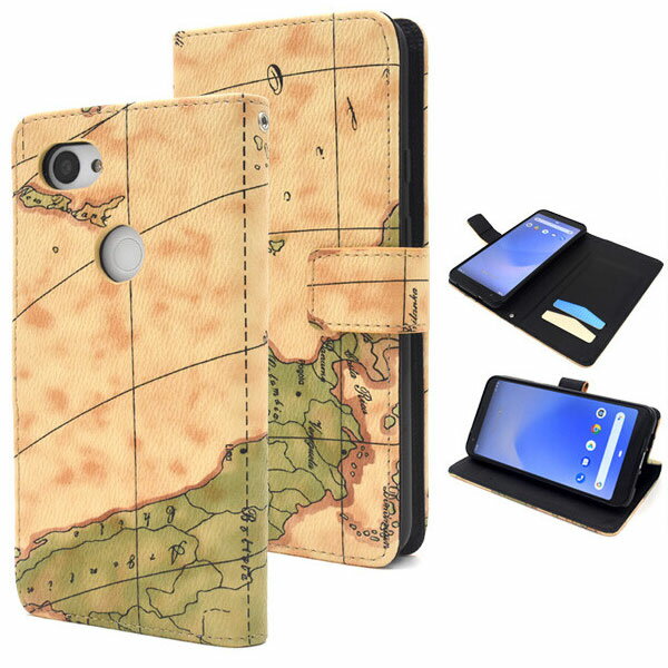 Rakuten - Google Pixel 3a XL 手帳型 ケース シンプル カバー 無地 手帳 docomo SoftBank Pixel 3a XL グーグルピクセルスリーa ピクセル スマホケース スマホカバー ワールドデザイン