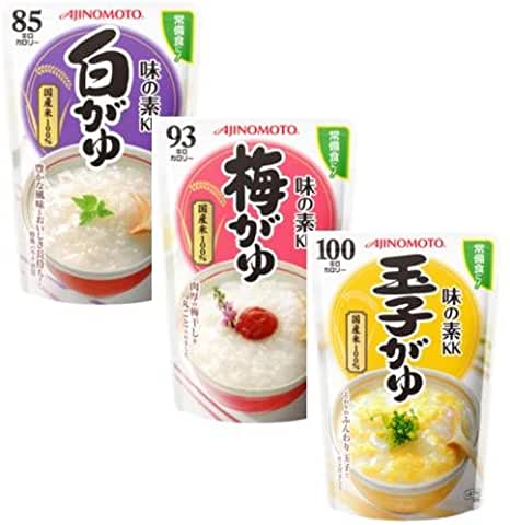 味の素 Ajinomoto おかゆ 3種×9個（白がゆ9個 梅がゆ9個 玉子がゆ9個）