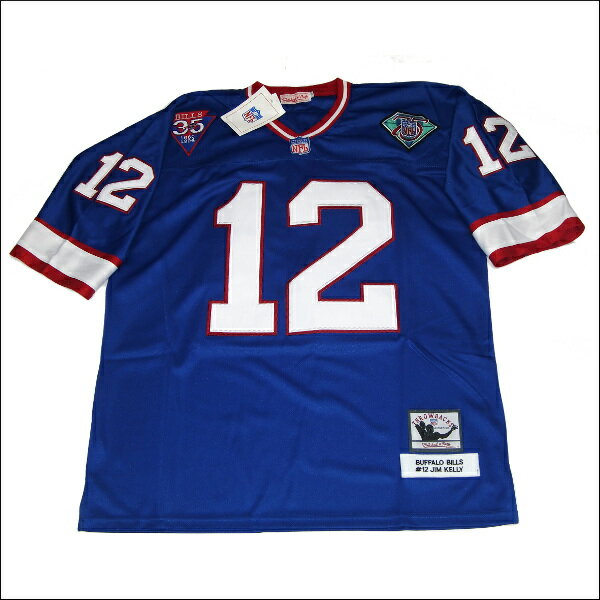 BUFFALO BILLS【バッファロビッルス】 replica jersey/uniform フットボールシャツ/ nfl グッズ #12【JIM KELLY】