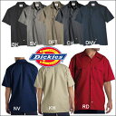 【4/24 20時から！】バナーよりエントリーで店内全品ポイント10倍！【1574】XLT〜6XL【全8色】Dickies[ディッキーズ]半袖ワークシャツ(ディッキーズ) 3L 4L 5L 6L 7L