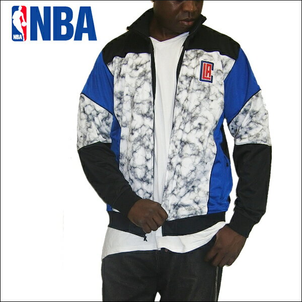 ZIPWAY LA CLIPPERS NBA WARM UP JACKET(ロスアンゼルスクリパース)ウィンドブレーカー ジャケット ナイロン ジャケット ジャケットウオームアップ　ジャケットジャンパー nba バスケットボール　ユニホーム メンズ 大きいサイズ ジャージ　LL 2L 3L 4L 5L