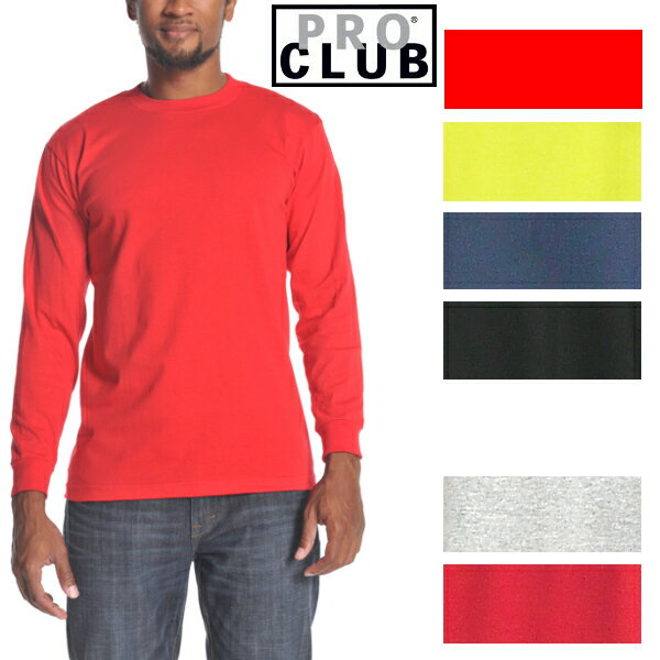 119PRO CLUB (ץ) 7ۡ2XL5XL[MXL⤴ޤ]COMFORT(ե) PROCLUB ̵/ץ졼ĹT (L/S TEE)  礭 Υܡ Ρܡ ʡ  LL 2L 3L 4L 5L