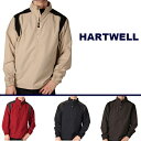 【全4色】HARTWELL BIG MENS NYLON JACKET ハットウエール 大きいサイズ 3XL〜5XL ハーフジップ ナイロンジャケット ジャケット シャカシャカ ナイロンジャケット 無地 ジャケット メンズ 大き…