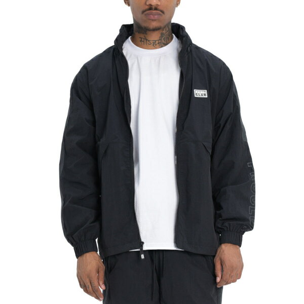 【03PC0303 】ボックスロゴ PRO CLUB FULL COURT WINDBREAKER JACKET (プロクラブ) スポーツウエアーアウターウエアー[あす楽]　PROCLUB ウインドブレーカージャケット Pro club プロクラブ　トラックジャケット メンズ 大きいサイズ 大きいサイズ M L LL 2L 3L 1