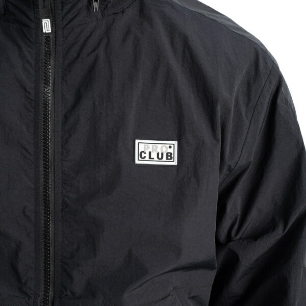 【03PC0303 】ボックスロゴ PRO CLUB FULL COURT WINDBREAKER JACKET (プロクラブ) スポーツウエアーアウターウエアー[あす楽]　PROCLUB ウインドブレーカージャケット Pro club プロクラブ　トラックジャケット メンズ 大きいサイズ 大きいサイズ M L LL 2L 3L 3