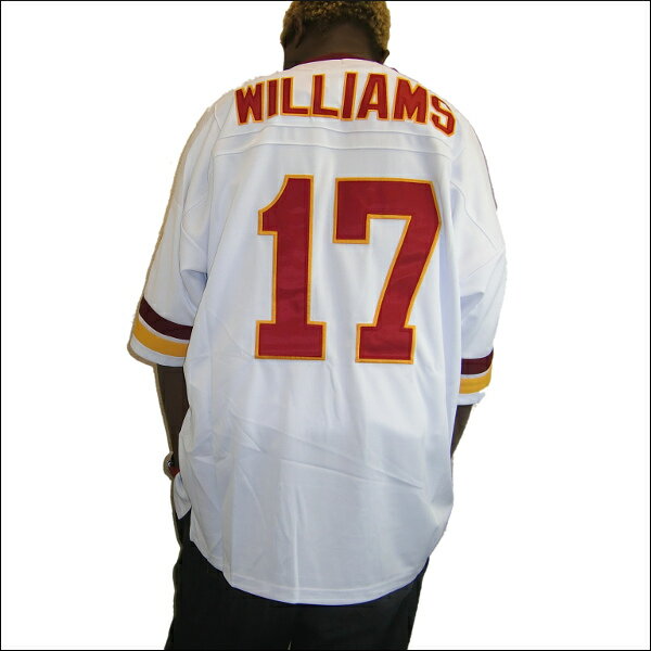 【全2色】WASHINGTON REDSKINS(ワシントンレッドスキン) replica フットボールシャツ #17【DOUG WILLIAMS】フットボールジャージ　ゲームシャツ 大きいサイズメンズ　メンズ大きいTシャツ　ヒップホップ衣装　ダンス　衣装　ジャージ