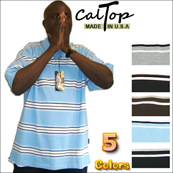 CALTOP[カルトップ]【777】【全5色】【S〜2XL】[3XL〜5XLもあります]caltop キャルトップ カールトップ 大きいサイズメンズ POLO SHIRT ポロシャツ サイズM L XL XXL 3L 4L 5L 6L 7L 10L