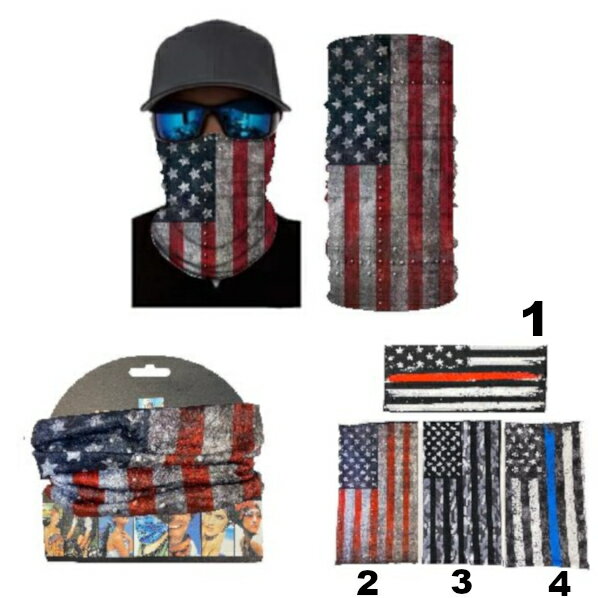 [全4種類]Air Shipped Multi Functional Headgear Gaiter Buff [Flag]マルティスカーフ マスク フェイスカーバー コロナ対策 バンダナ ダンス衣装 ダンサー ヒップホップ インテリア ストリー…