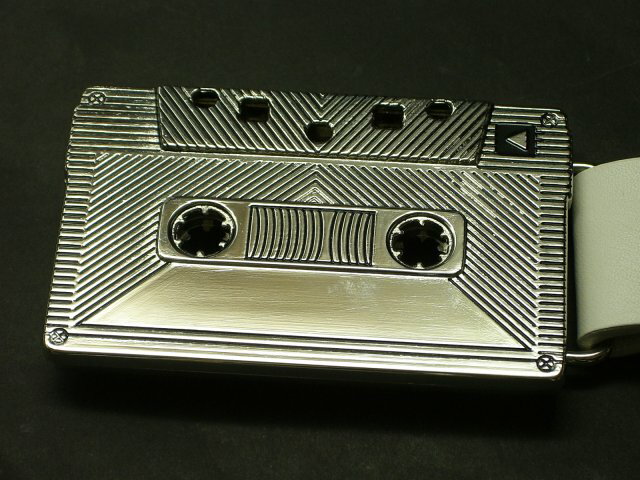 CASSETTE TAPE(カセットテープバックルベルト付）