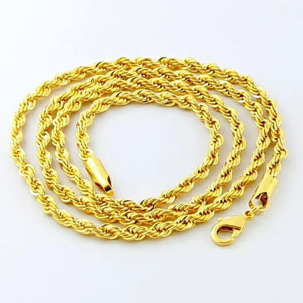HIP HOP CHAIN NECKLACE ROPE CHAINメッキ チェーン　ロープチェーンメーキアクセサリー ICED-OUT BLING BLING アイスドアウトネックレス、ヒップホップネックレス、Bボイ　ダンス　ファッションアクセサリー