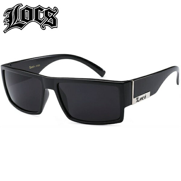 (91026)Locs,s Shade Blocky style original OG Locs Men's Sunglasses OGサングラス【ロックス】【LOS ANGELES US DESIGN メキシカン/チカーノ/BKスタイル】サンシェードロス　アンゼルス　LA ギャングスター ホミー　ヒップホップ　ストリート 　サングラス