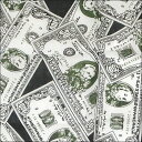 AMERICAN DOLLAR EXCLUSIVE BANDANA アメリカンドル USドル ベンジャミン ダンス衣装 デコレション ヒップホップ衣装 男女兼用 お金 ドル柄