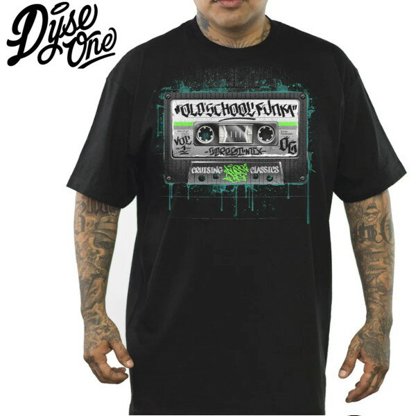 Rakuten - Dyse One OG FunkTee【ダイスワン】プリントTシャツFabric Made & Cut in USA【メキシカン/チカーノ/BKスタイル】Tシャツロス バックプリントTシャツ　ヒップホップ　ストリート メンズTシャツ　半袖Tシャツ大きいサイズメンズ Tシャツ L LL 3L 4L