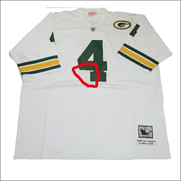 【※訳あり※】【5XL】【あす楽】【送料無料】GREEN BAY PACKERS 【グリーンベイ】 replica フットボールシャツ #4【BREET FAVRE】大きいサイズ　メンズ　小さいサイズ　メンズ大きいサイズ　ゲームシャツ　ダンス　衣装　ダンス衣装　hiphop ヒップホップ