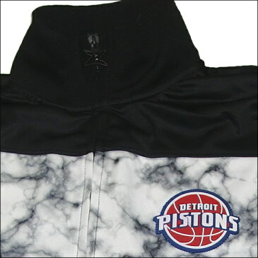 ZIPWAY DETROIT PISTONS NBA WARM UP JACKET(ピストンス)ウィンドブレーカー ジャケット ナイロン ジャケット ジャケットウオームアップ ジャケットジャンパー nba バスケットボール ユニホーム メンズ 大きいサイズ ジャージ LL 2L 3L 4L 5L