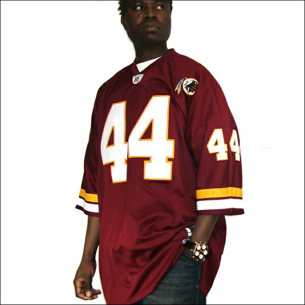 全2色 WASHINTON REDSKINS replica フットボールシャツ/nfl グッズ 44【JOHN RIGGINS】