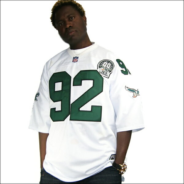 [全2色]PHILADELPHIA EAGLES replica フットボールシャツ/nfl グッズ #92【REGGIE WHITE】 1